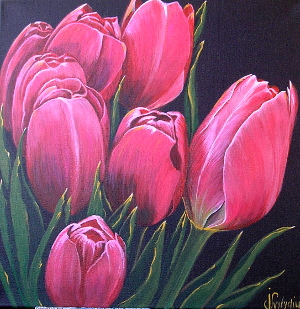 Red tulips 300.0x309.0 px