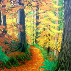 Autumn forest 300.0x301.0 px