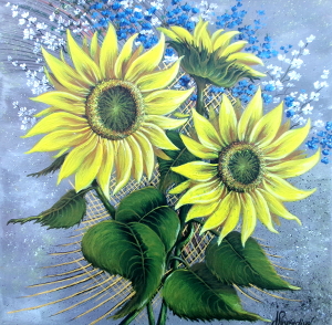 Bouquet of sunflowers 300.0x294.0 px