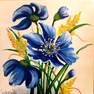 Blue flowers4 300.0x300.0 px