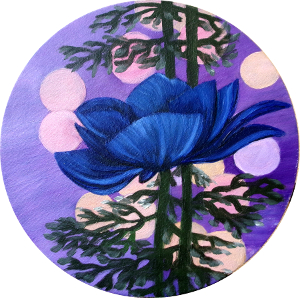 Blue anemone 300.0x298.0 px
