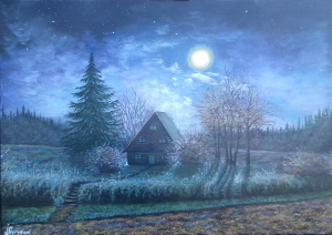Moonlit night 300.0x212.0 px