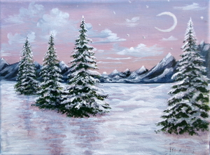 Winter evening 2 300.0x221.0 px