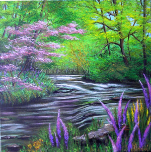 Spring forest 300.0x303.0 px