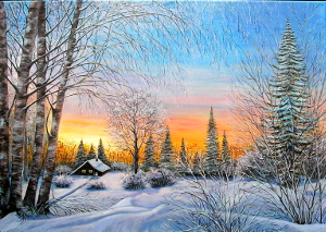 Frosty evening 300.0x213.0 px