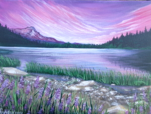 Pink evening 300.0x226.0 px