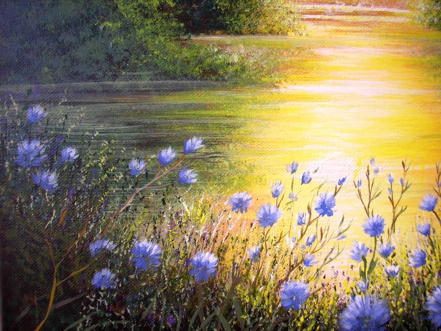 Warm summer evening