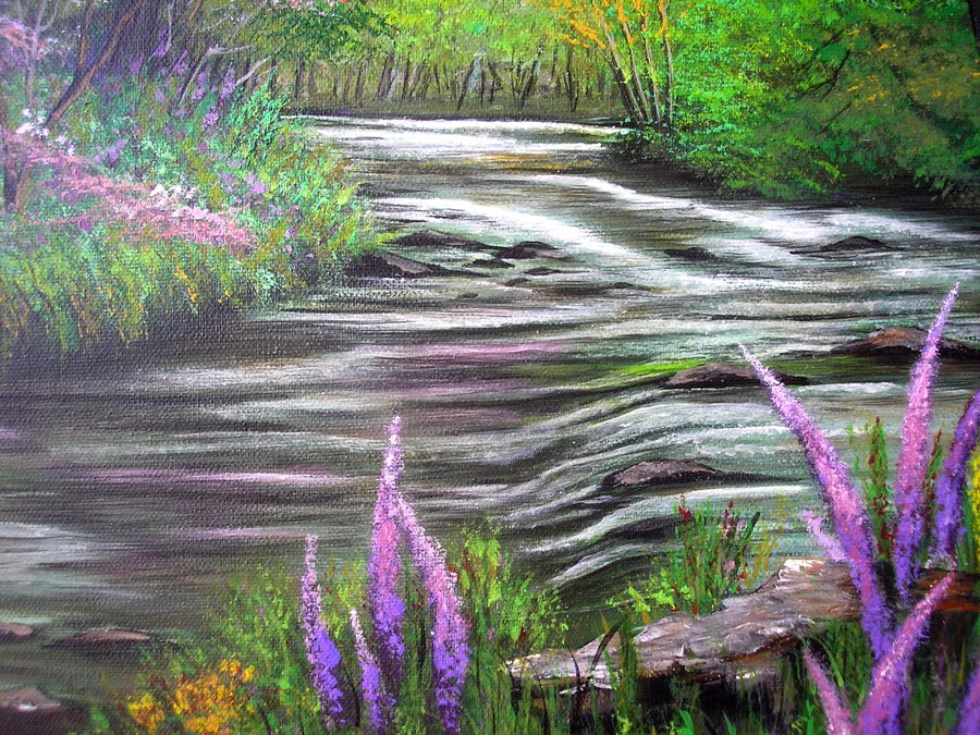 Spring forest