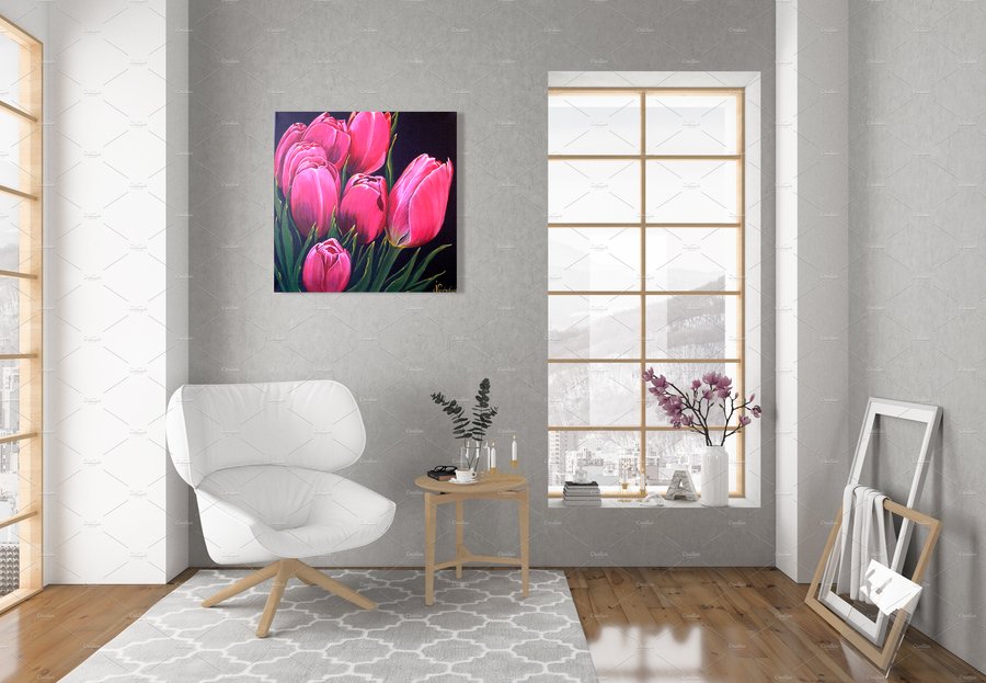 Red tulips