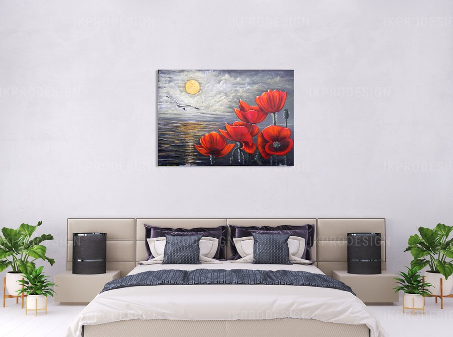 Evening poppies