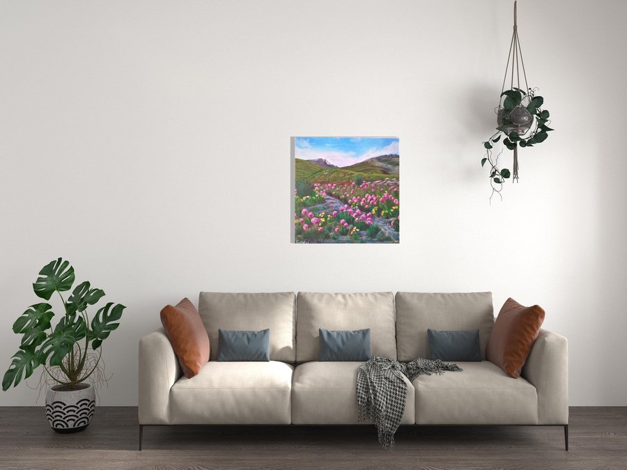 Spring in the mountains