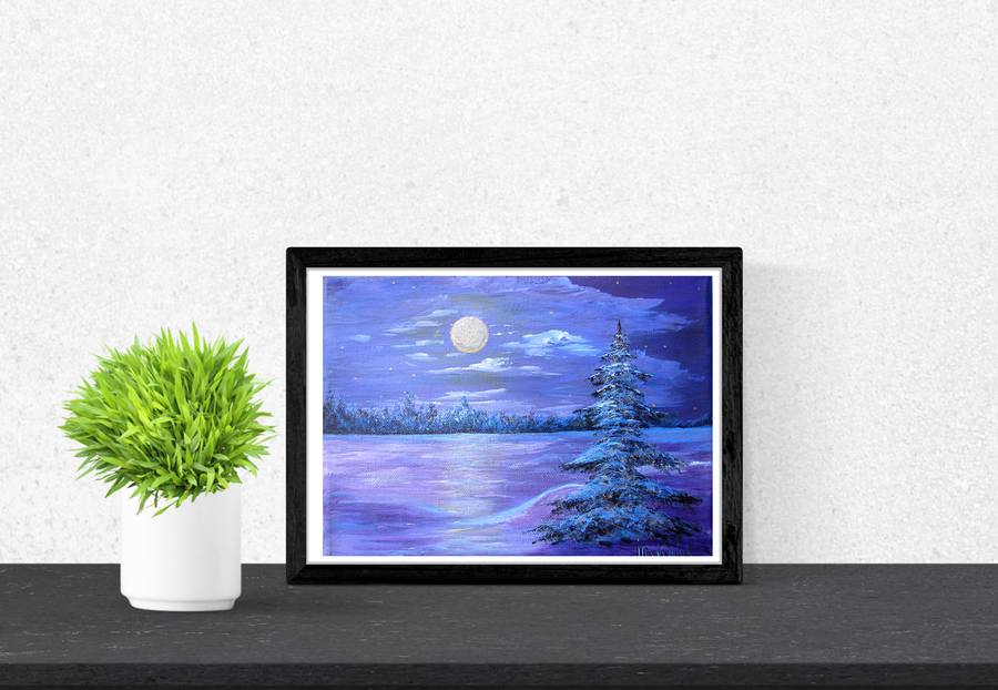 Purple evening