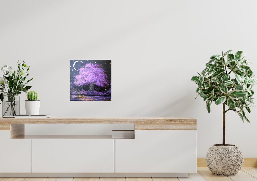 Purple tree
