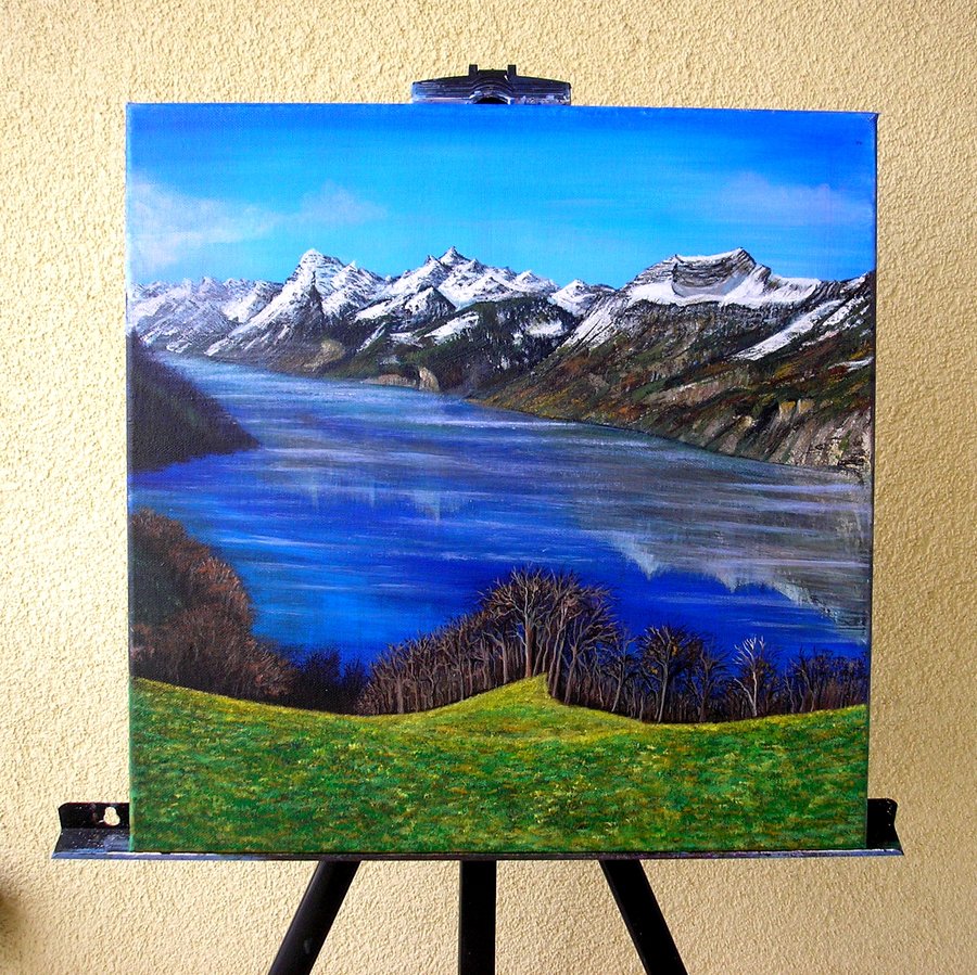 Lake in the mountains