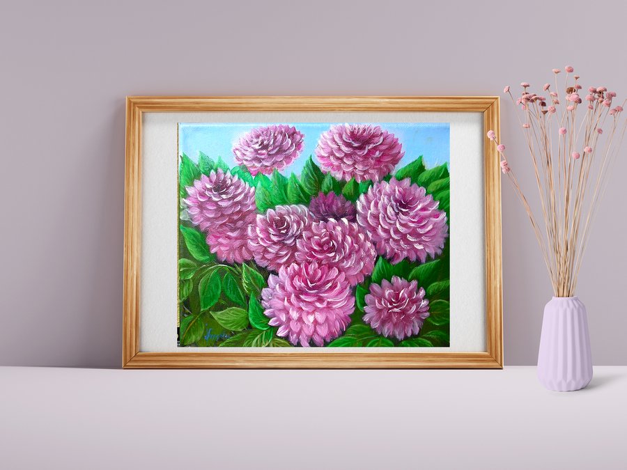 Pink flowers