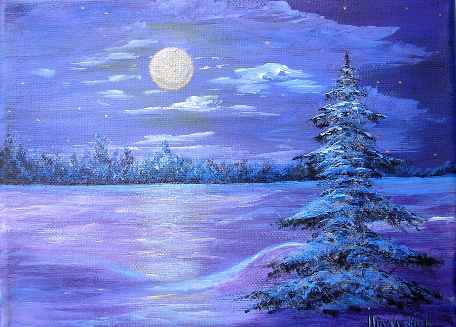 Purple evening