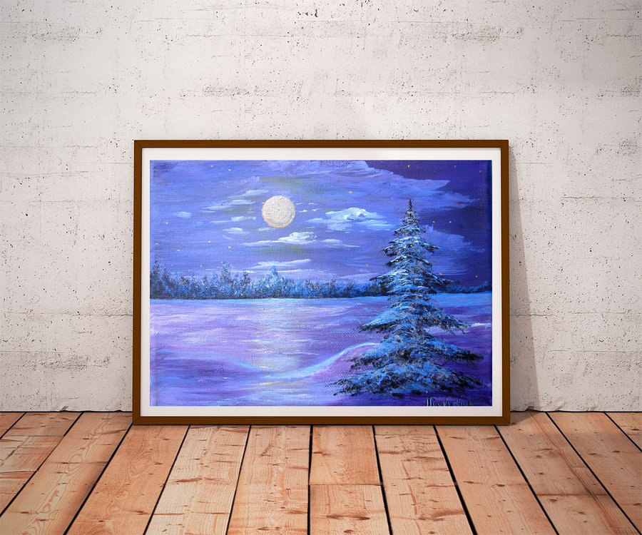Purple evening
