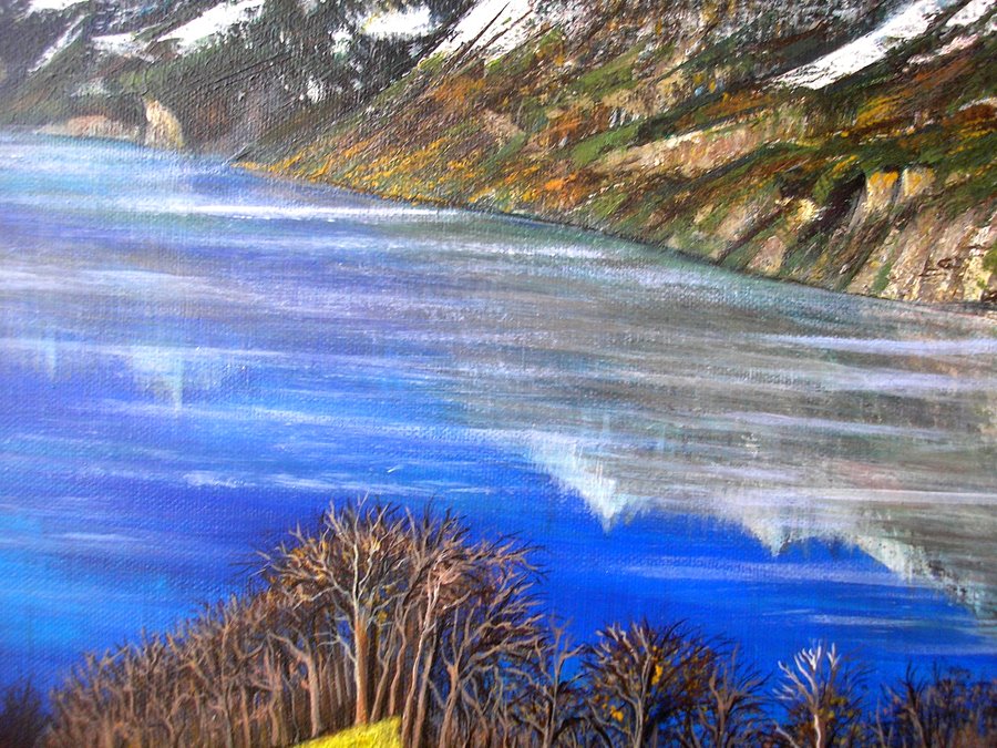 Lake in the mountains