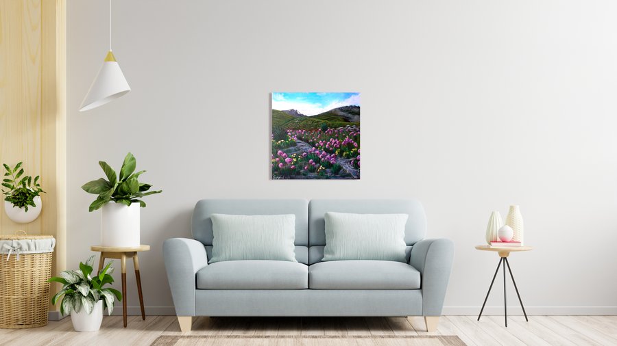 Spring in the mountains