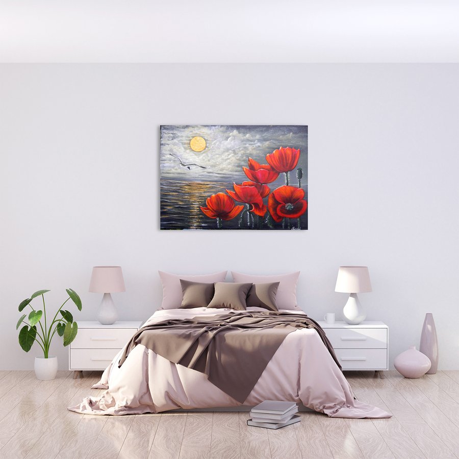 Evening poppies