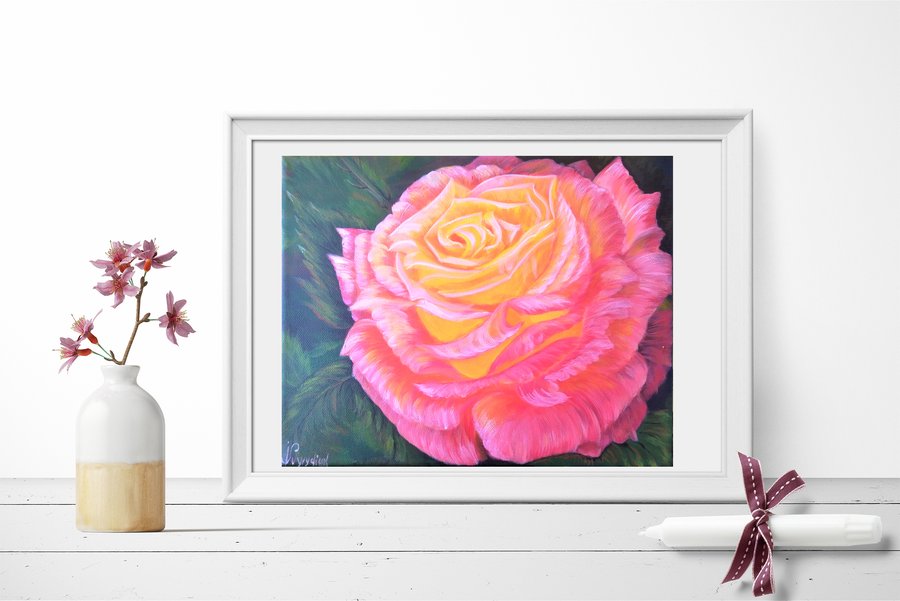 Pink rose