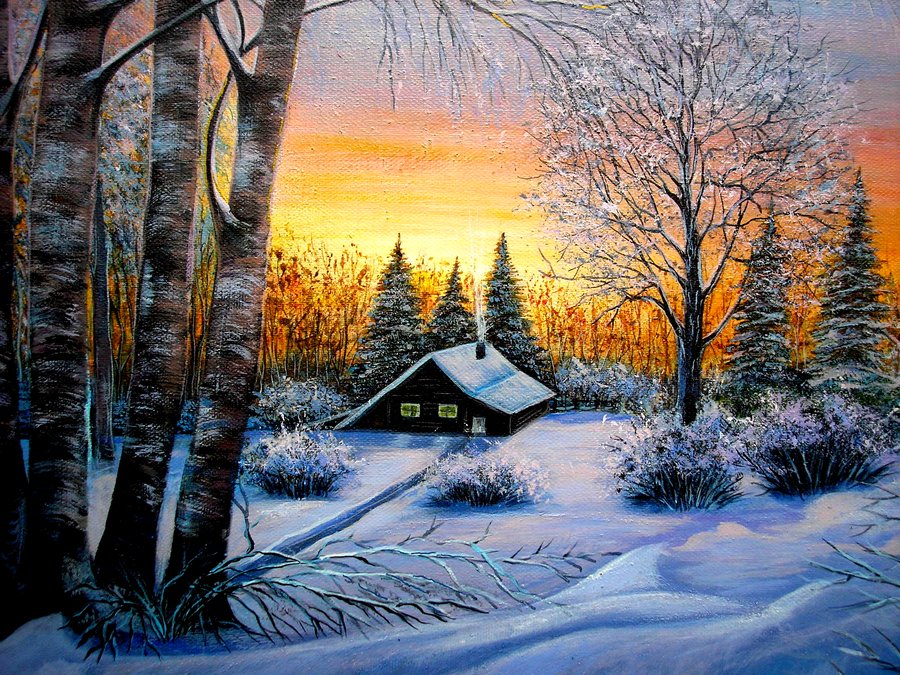 Frosty evening