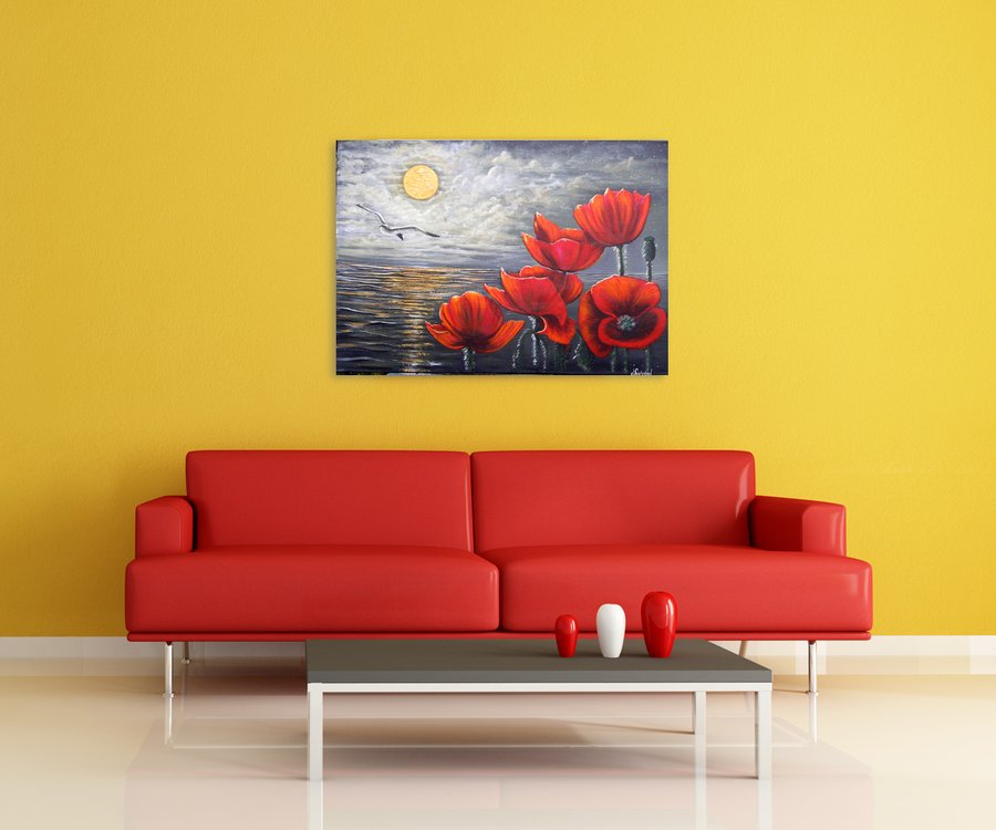 Evening poppies