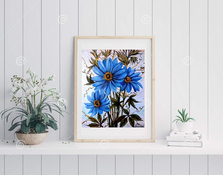Blue mood