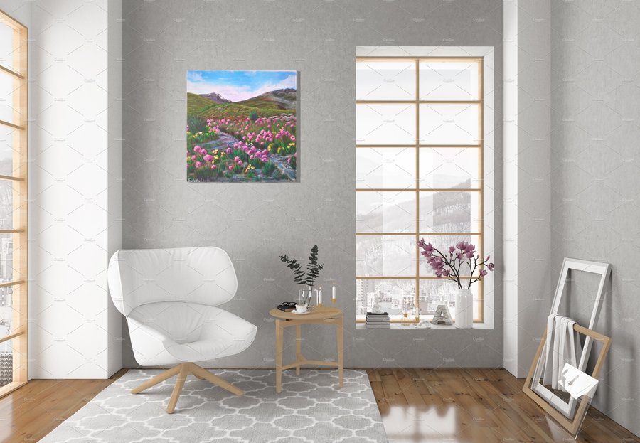 Spring in the mountains