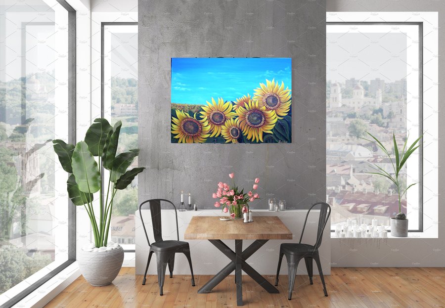 Ukrainian sunflowers