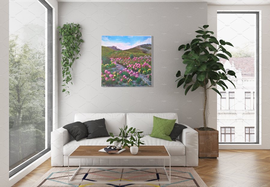 Spring in the mountains