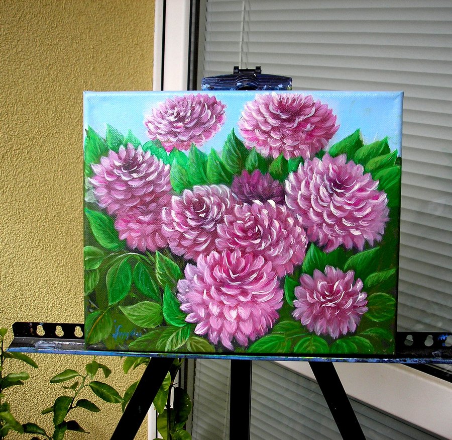 Pink flowers