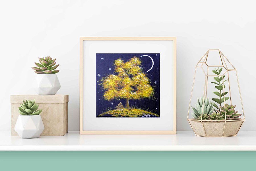 Yellow tree