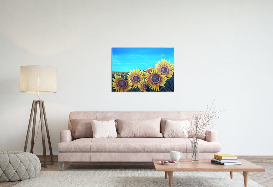 Ukrainian sunflowers