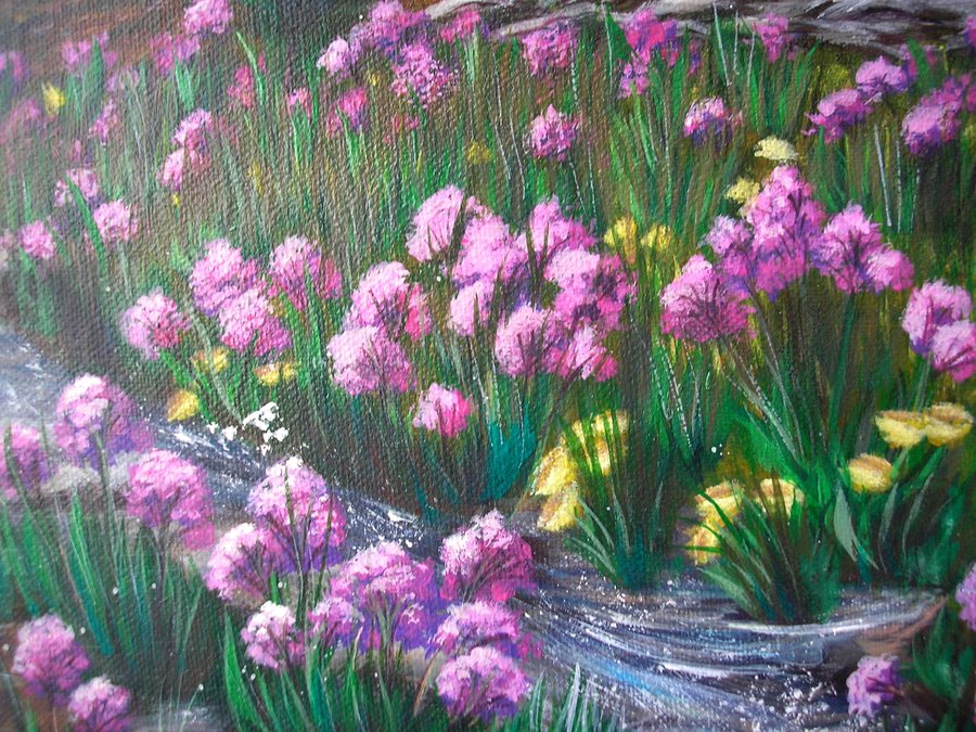 Spring in the mountains