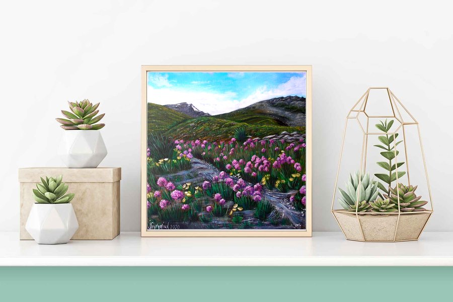 Spring in the mountains