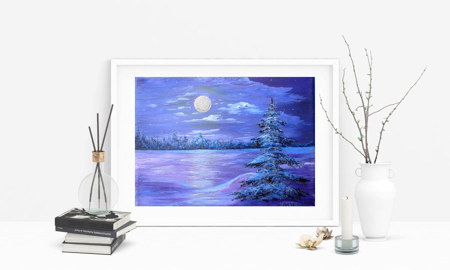 Purple evening