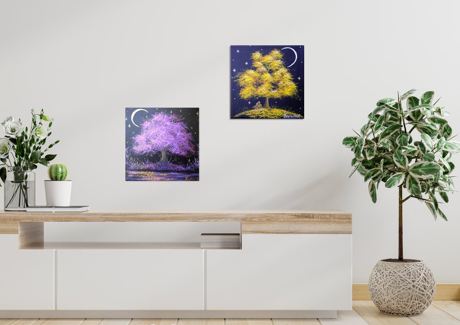 Purple tree