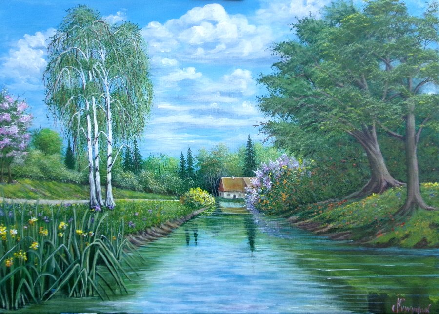 Spring at home