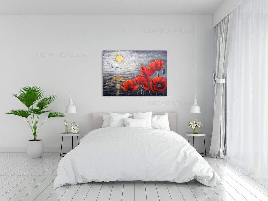 Evening poppies