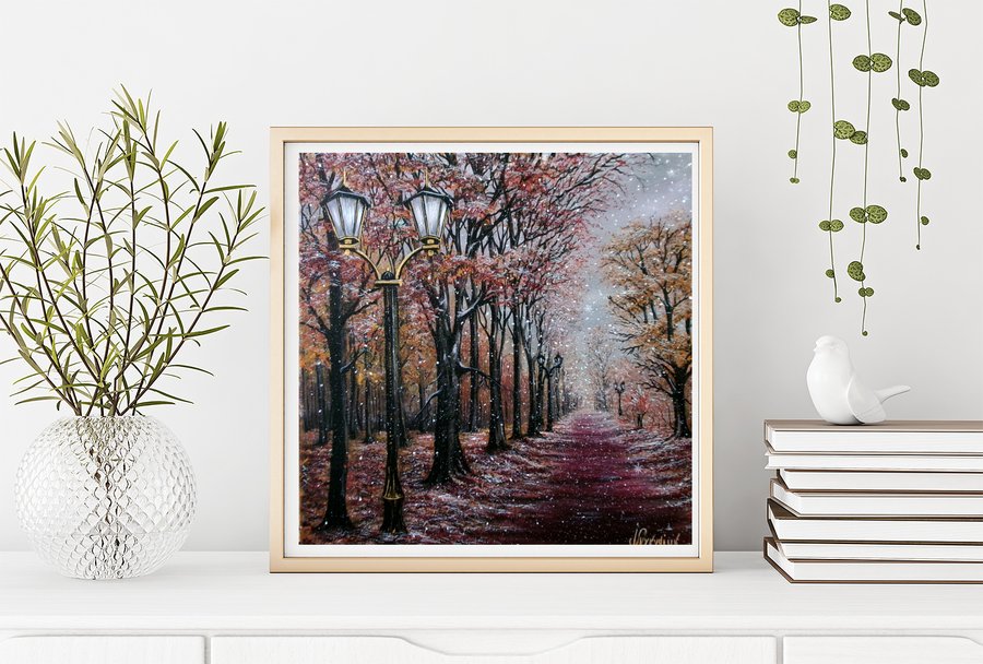 The first snow