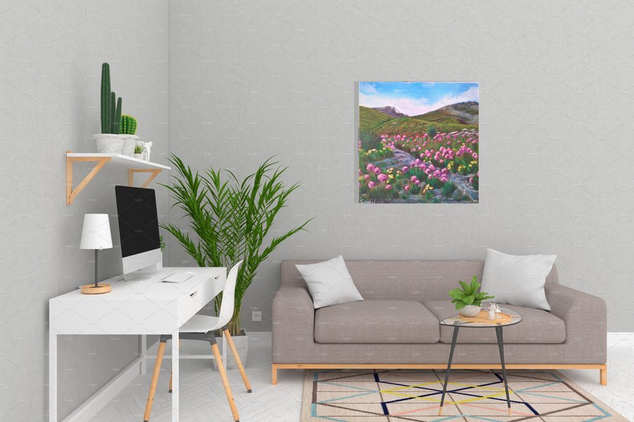 Spring in the mountains