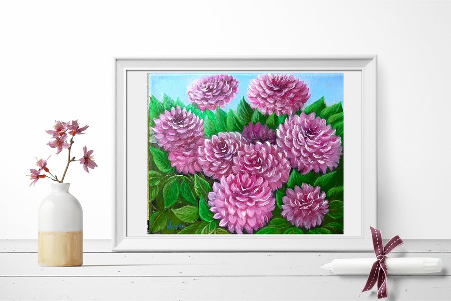 Pink flowers