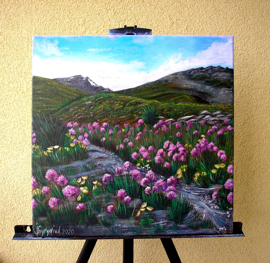 Spring in the mountains