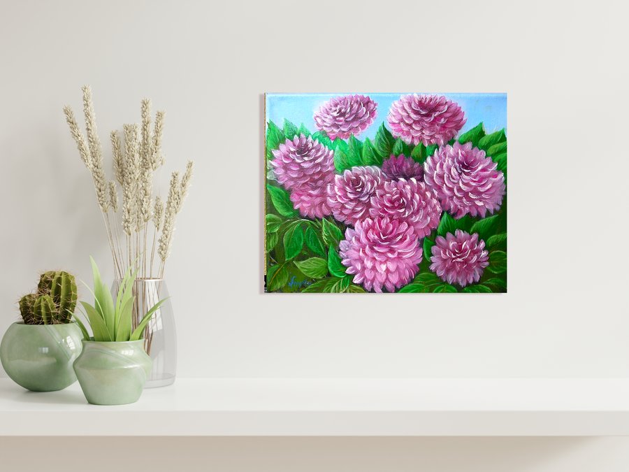 Pink flowers