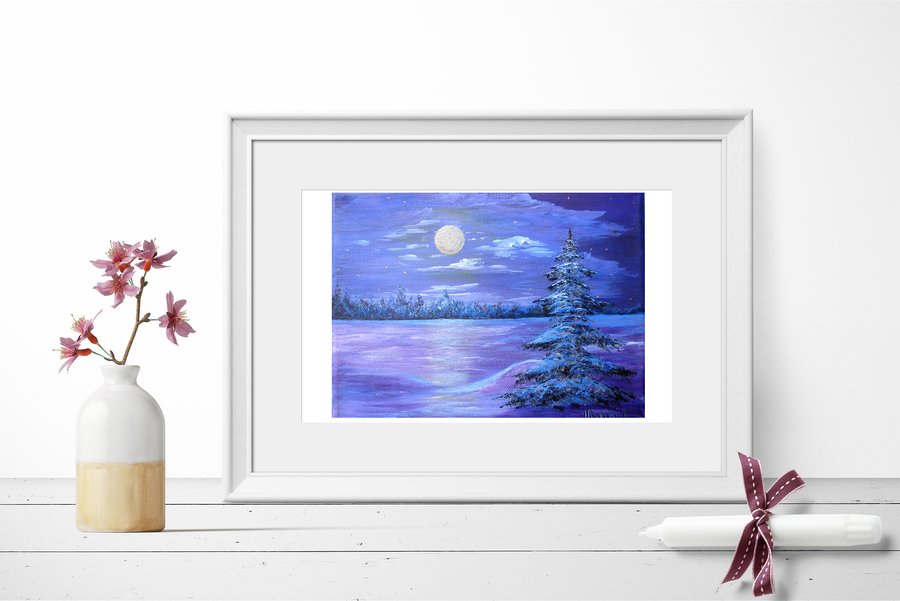 Purple evening