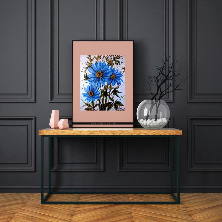 Blue mood