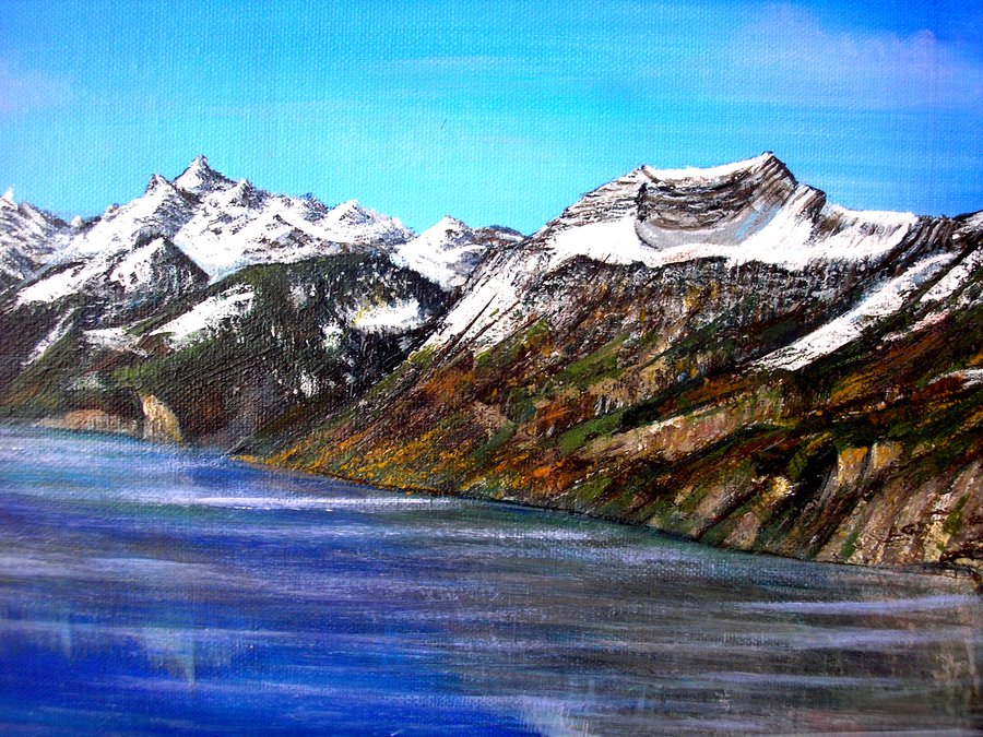 Lake in the mountains