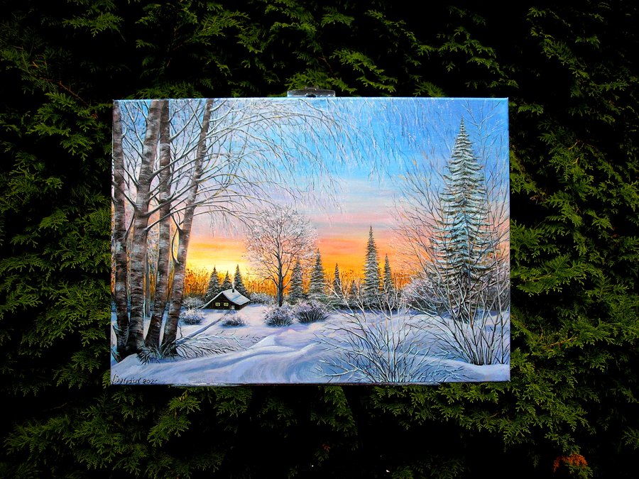 Frosty evening