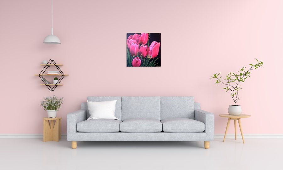 Red tulips